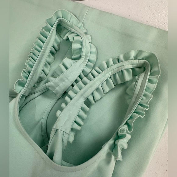 NWT Likely Elana Dress Bleached Aqua Size 6 - Picture 10 of 13